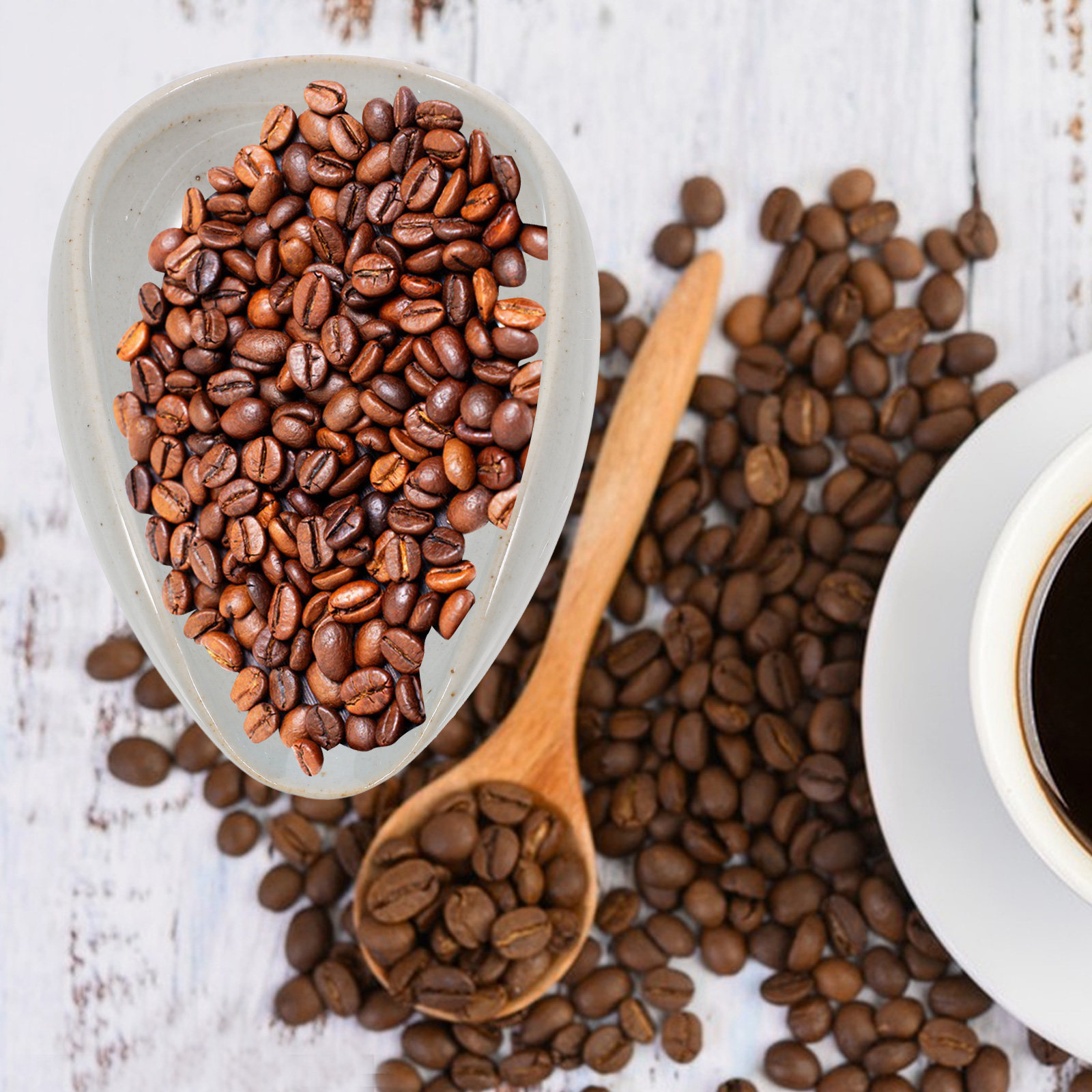 Ceramic Coffee Bean Dosing Tra - Coffee Bean And Tea Leaf 评论和价格