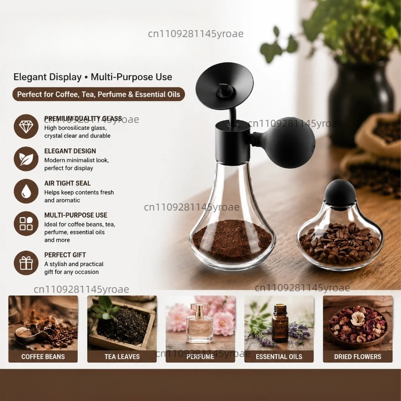Glass Aroma Sample Bottle Coff - Coffee Tea Jars 评论和价格