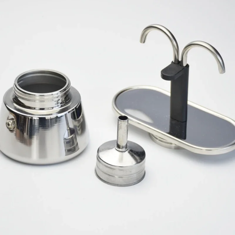 200ML Mini Moka Pot Double Tub - Pour Over Kettle 评论和价格