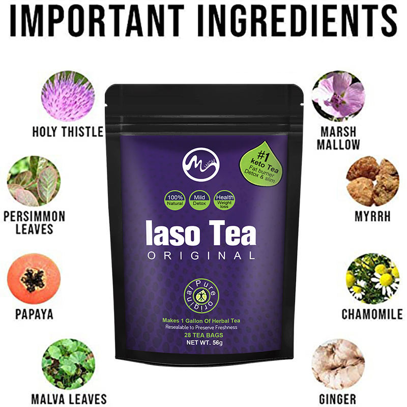 Laso Tea Detox IASO Cleanser S - Coffee Tea For Weight Loss 评论和价格