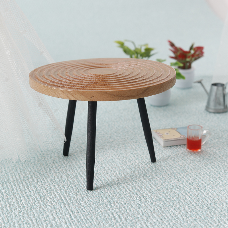 1:12 Dollhouse Miniature Round - Coffee And Tea Bar 评论和价格