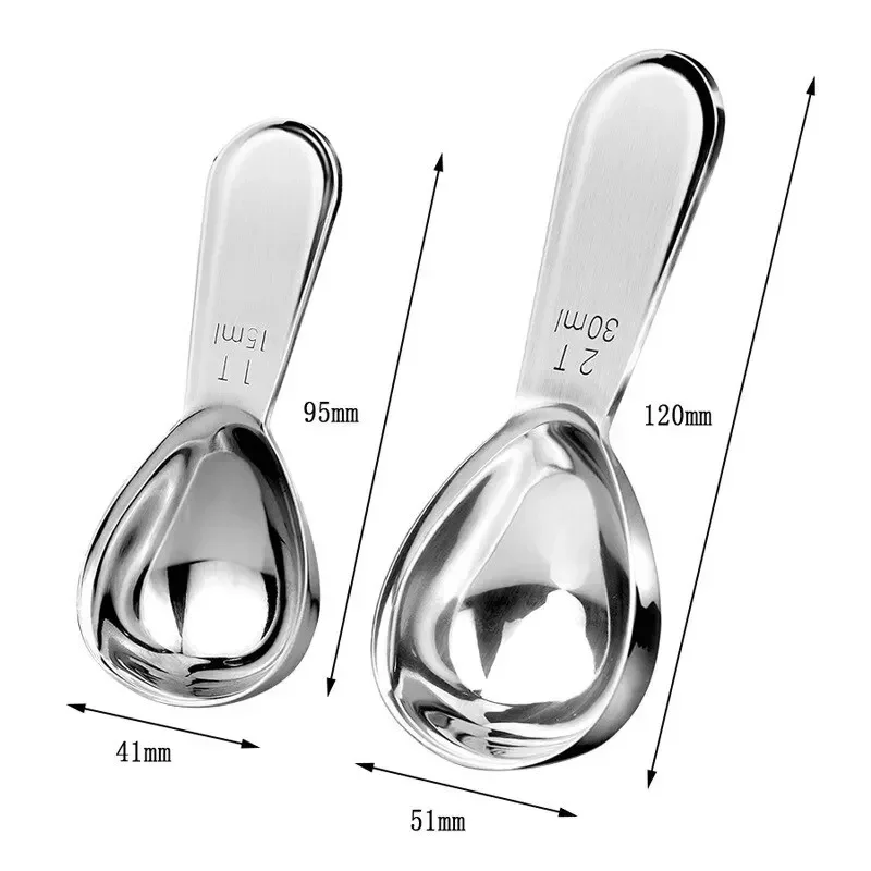 Stainless Steel Coffee Measuri - Coffee Tea Sugar Set 评论和价格