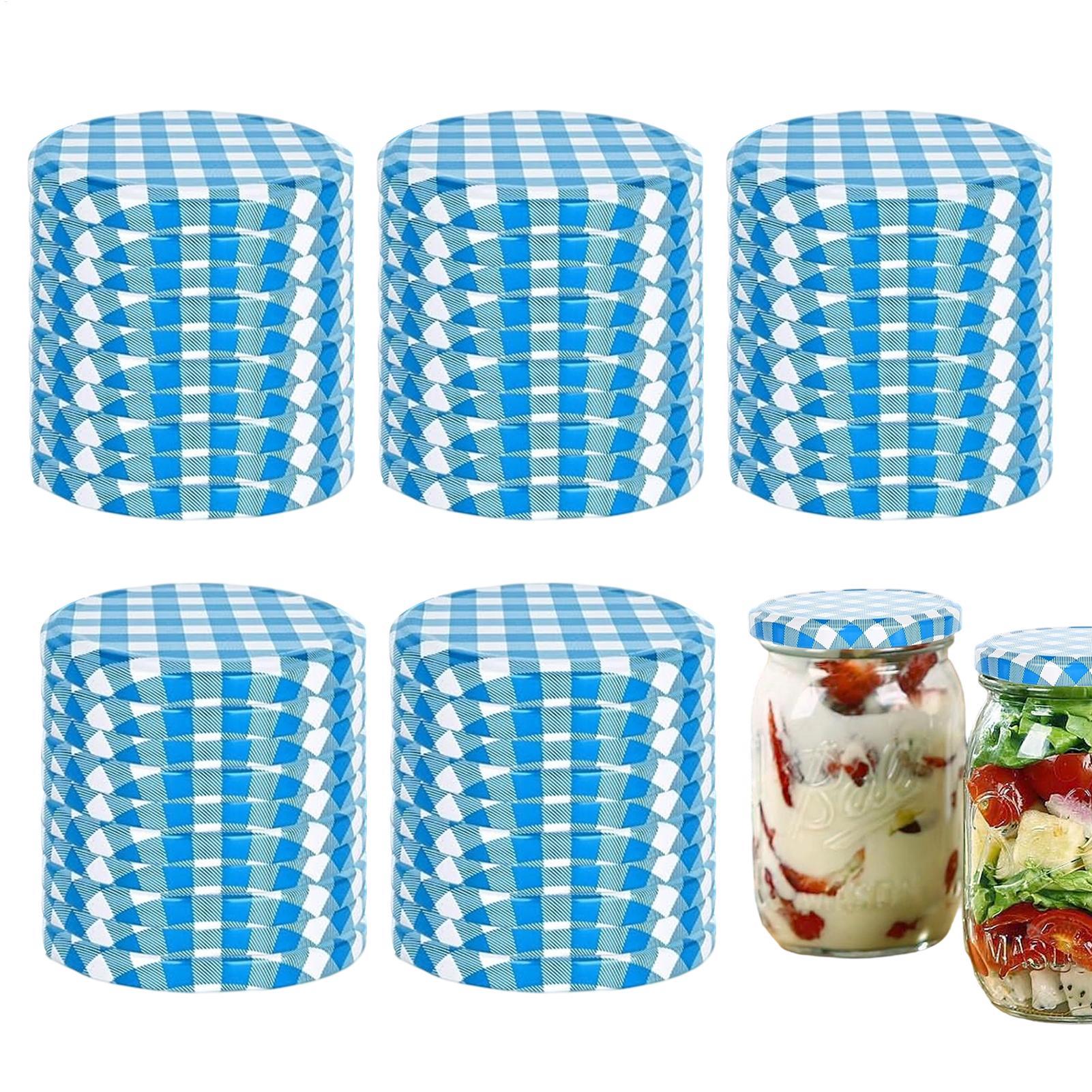 Canning Jar Lids 50 Piece Leak - Coffee Tea Jars 评论和价格
