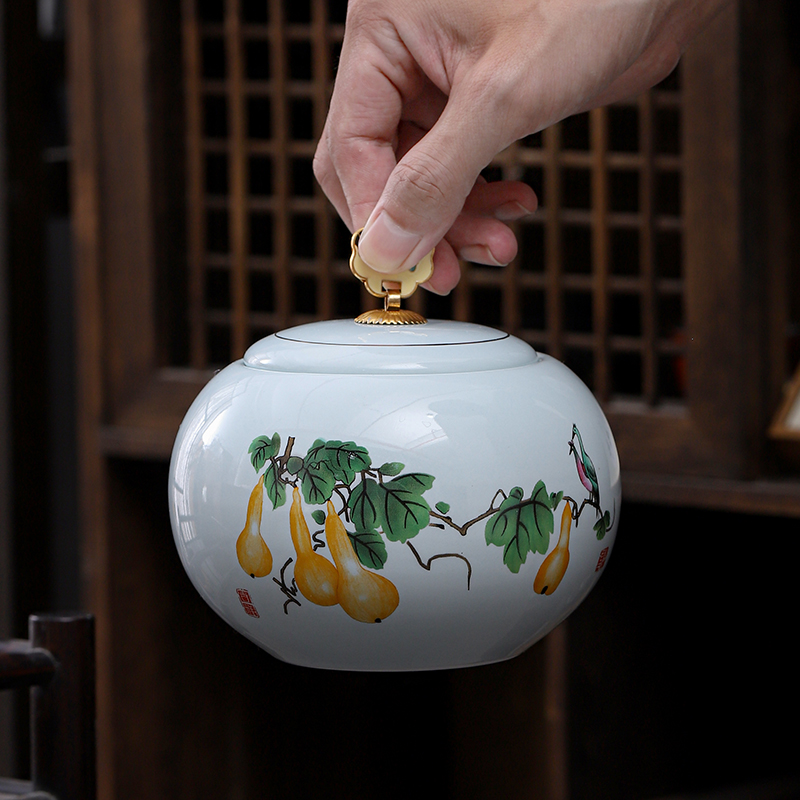 Blue-green Porcelain Tea Leaf  - Coffee Bean And Tea Leaf 评论和价格