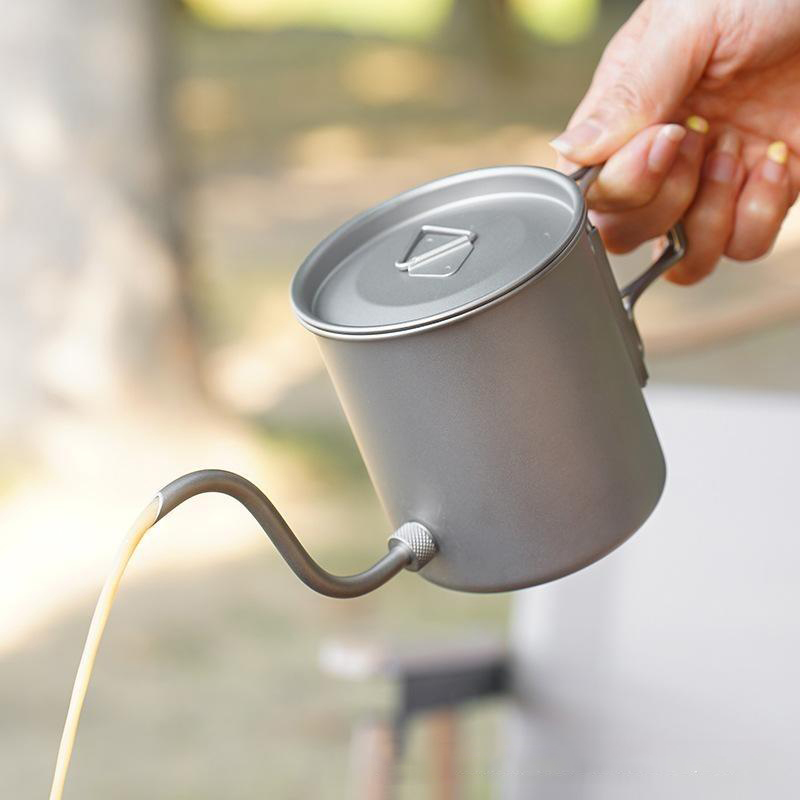 Pure Titanium Gooseneck Pour O - Pour Over Kettle 评论和价格