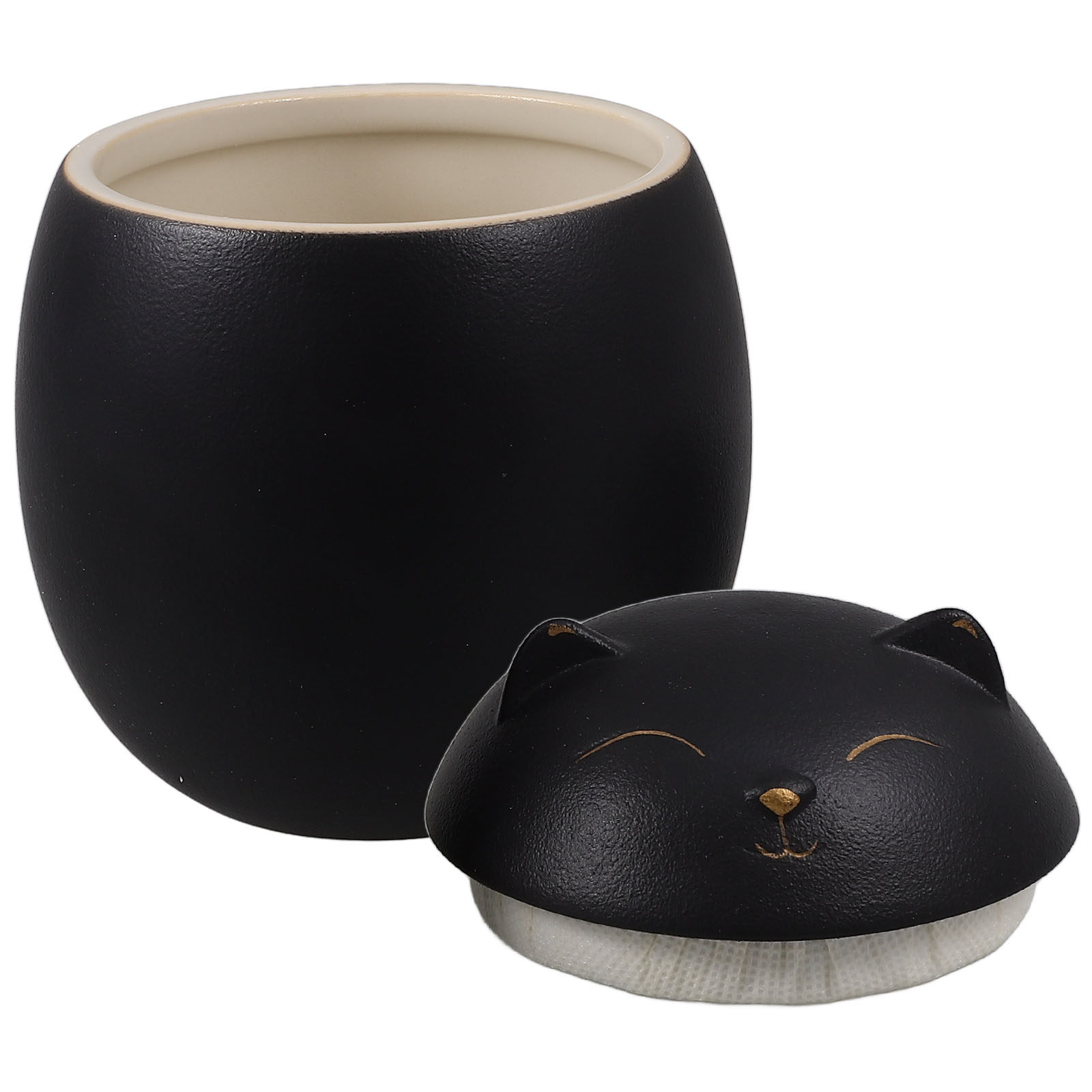 Ceramic Cat Shaped Airtight Te - Coffee Bean And Tea Leaf 评论和价格