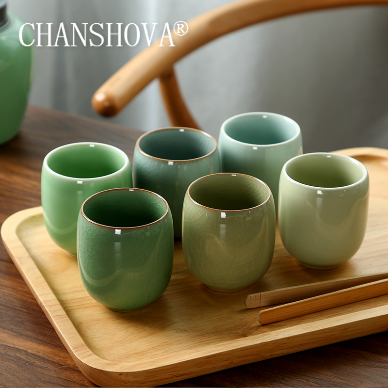 CHANSHOVA-Porcelain Tea Cup Se - Coffee Tea Sugar Set 评论和价格