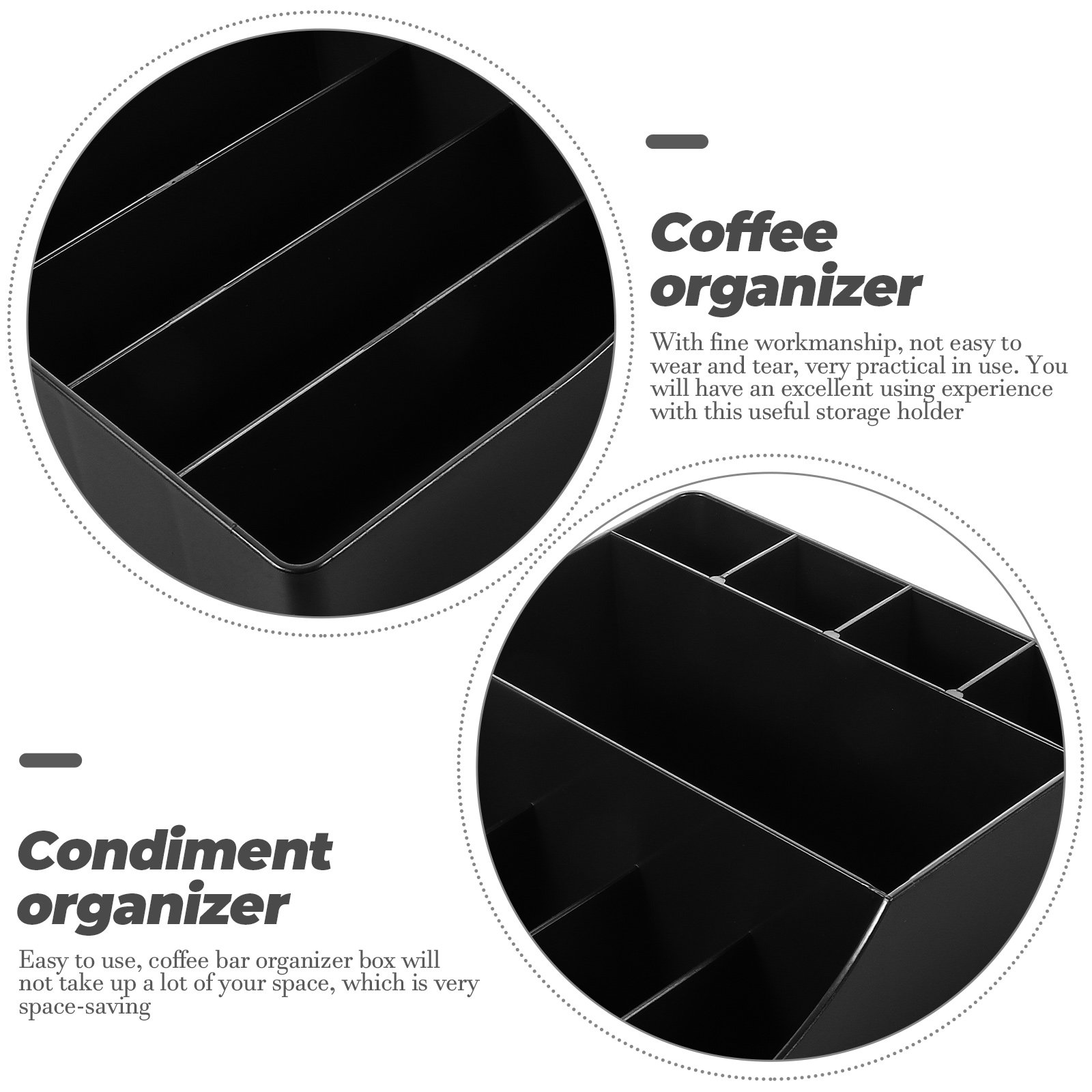 Coffee and Tea Organizer Resin - Coffee And Tea Bar 评论和价格