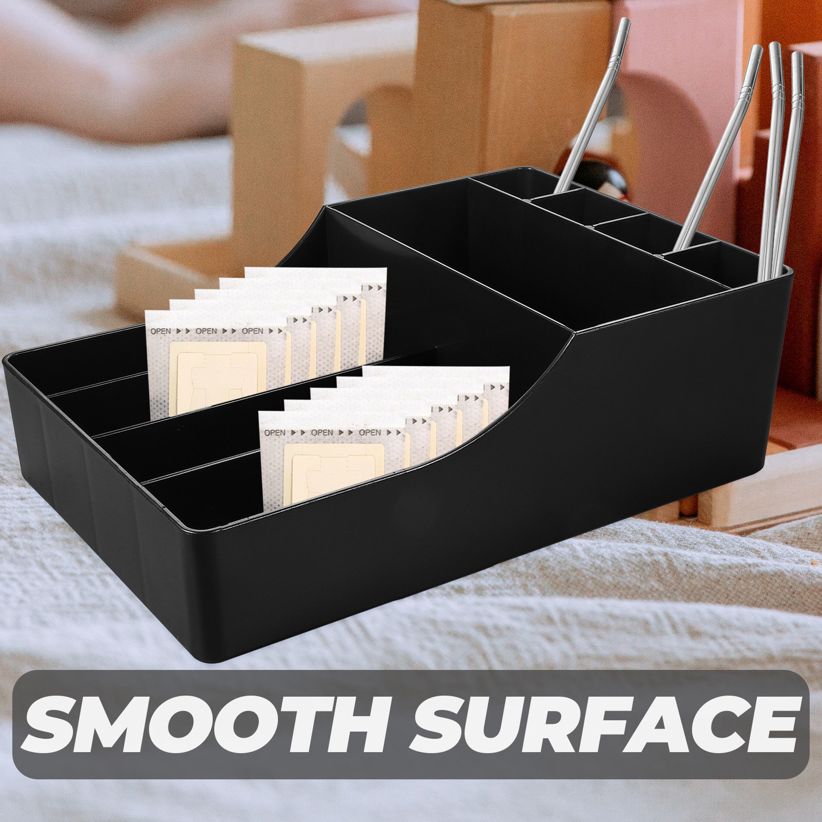 Coffee and Tea Organizer Resin - Coffee And Tea Bar 评论和价格