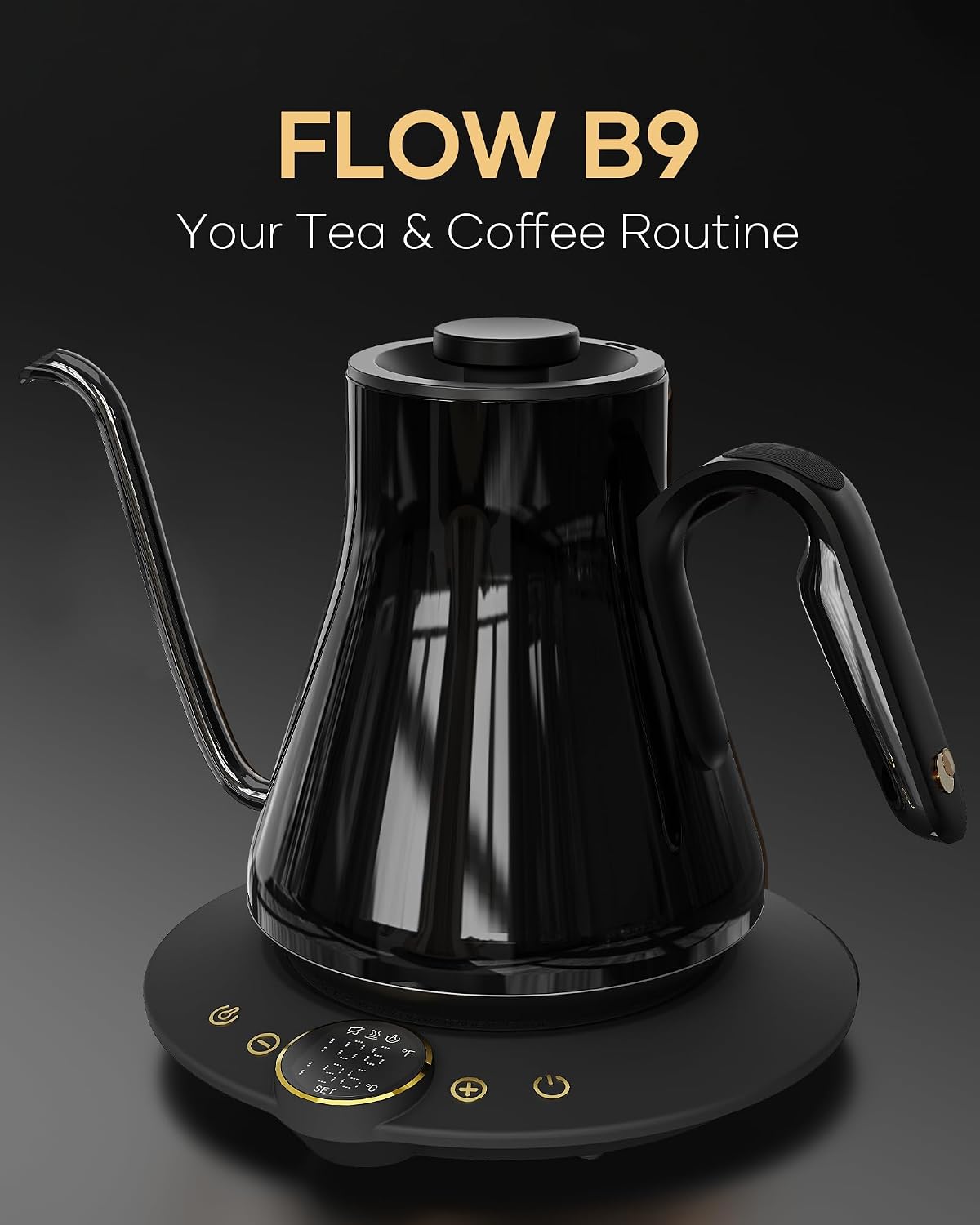 Gooseneck Electric Kettle, ±1° - Pour Over Kettle 评论和价格