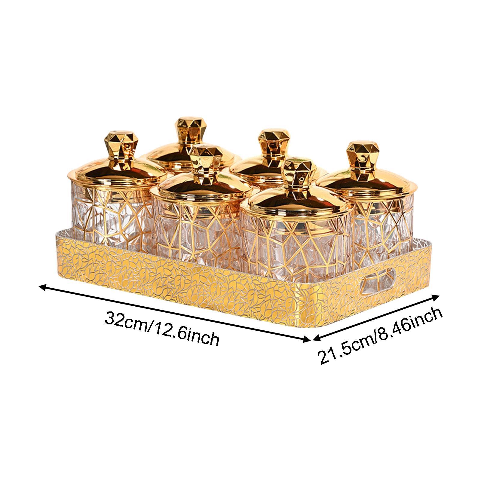Countertop Food Storage Jars A - Coffee Tea And Sugar Canister Set 评论和价格