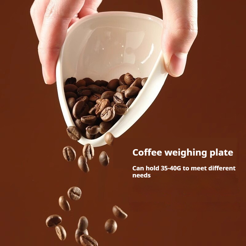 Ceramic Coffee Bean Dosing Tra - Coffee Bean And Tea Leaf 评论和价格