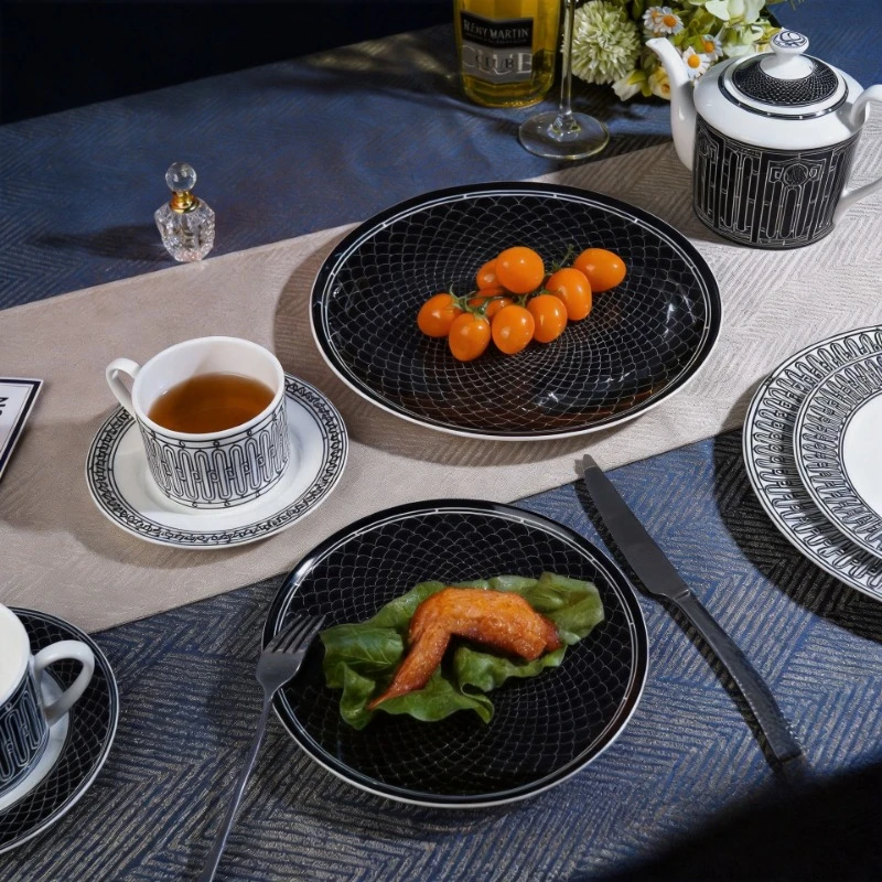 Simple European-Style Tea Set  - Coffee Tea Sugar Set 评论和价格