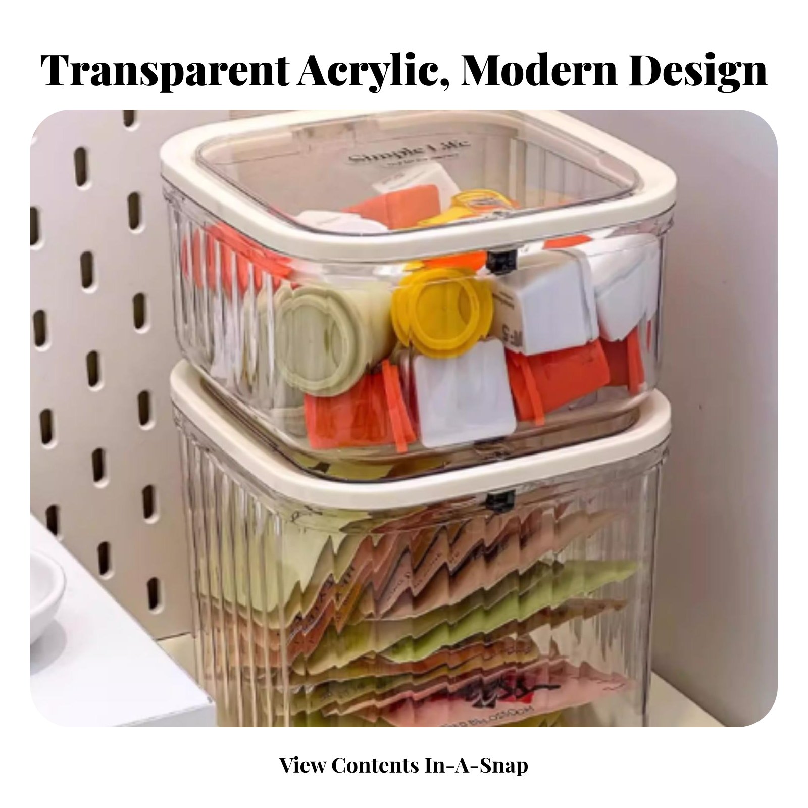 Plastic Tea Bag Storage Box La - Coffee Tea Box 评论和价格