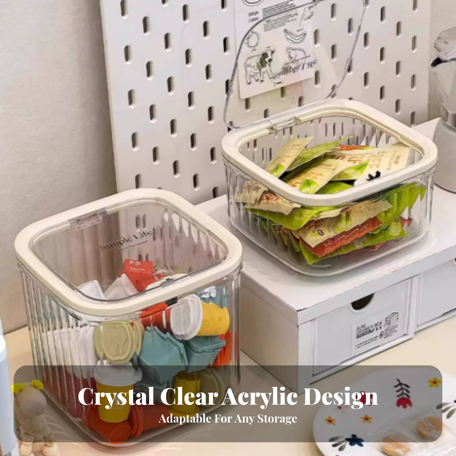 Plastic Tea Bag Storage Box La - Coffee Tea Box 评论和价格