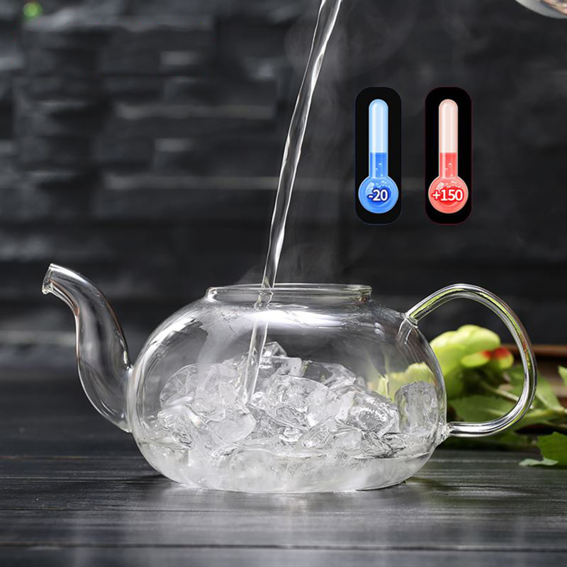 600/800ml Heat Resistant Glass - Coffee Tea And Sugar Canister Set 评论和价格
