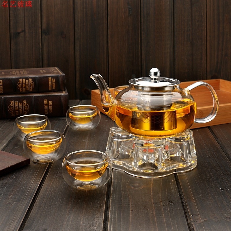 600/800ml Heat Resistant Glass - Coffee Tea And Sugar Canister Set 评论和价格