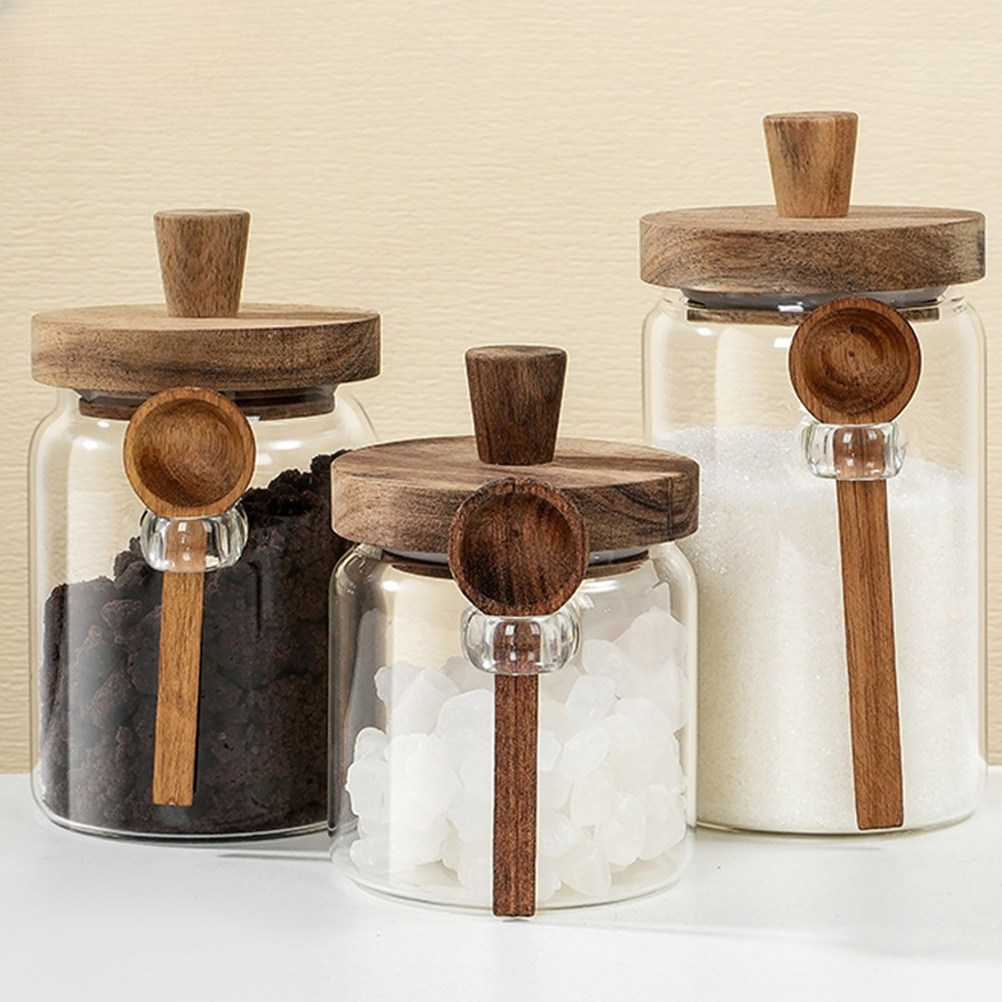 Transparent Glass Food Storage - Coffee Tea Jars 评论和价格