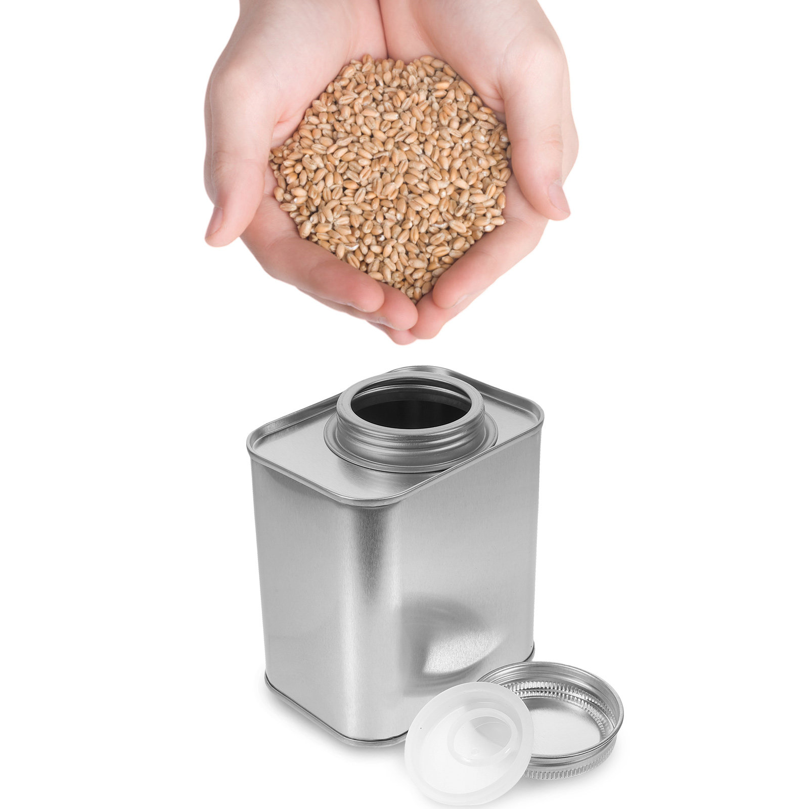 4Pcs Coffee Bean Storage Canis - Coffee Bean And Tea Leaf 评论和价格