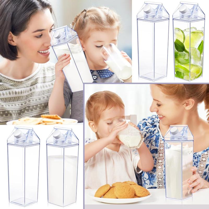 750ML Transparent Milk Bottle  - Coffee Tea Box 评论和价格