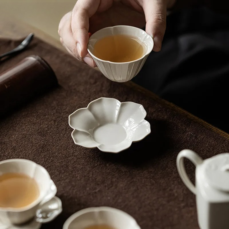Plant Ash Sunflower Coasters L - Coffee Tea Sugar Set 评论和价格
