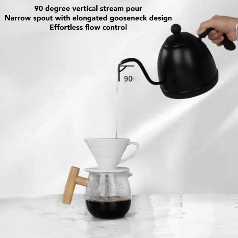 1000W Electric Gooseneck Kettl - Pour Over Kettle 评论和价格