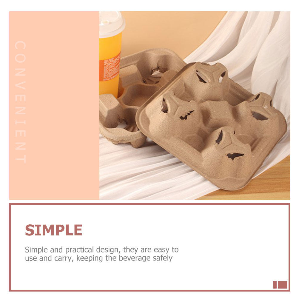 25Pcs Four-Cup Paper Pulp Hold - Coffee Tea Box 评论和价格