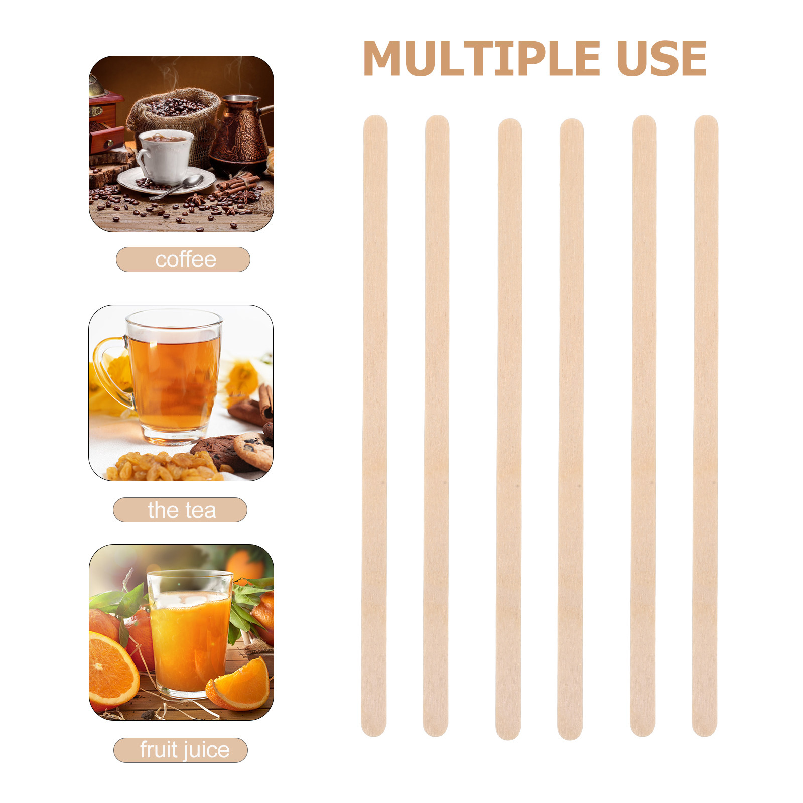 1000Pcs Wooden Coffee Stir Sti - Coffee And Tea Bar 评论和价格