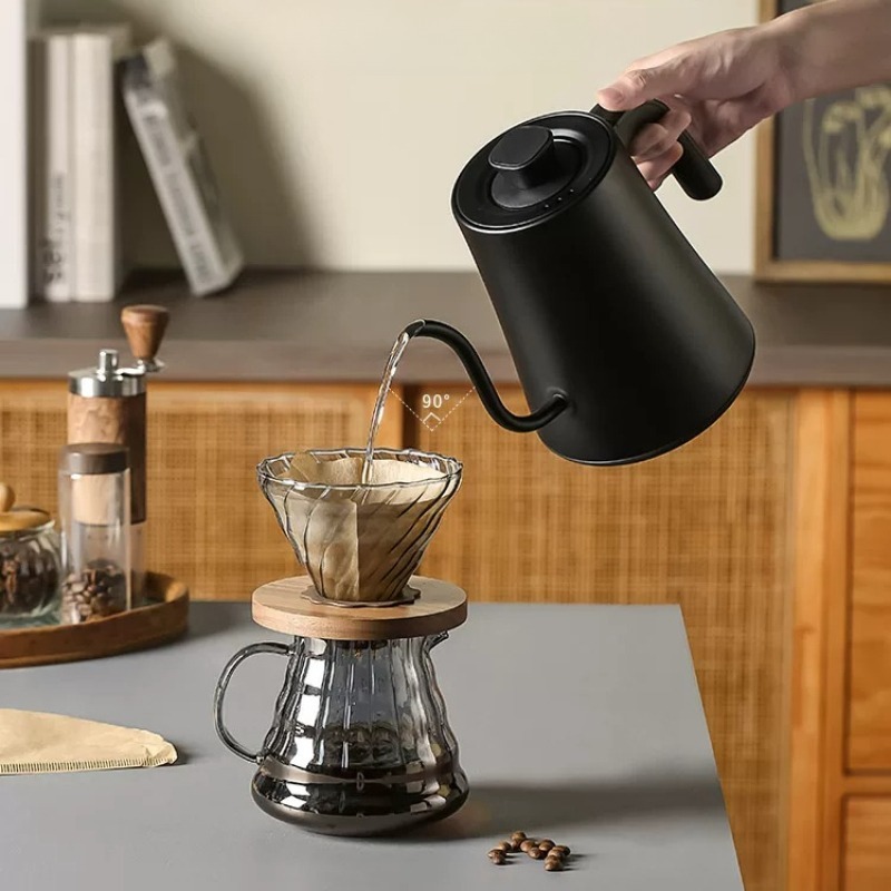 Electric Gooseneck Coffee Kett - Pour Over Kettle 评论和价格