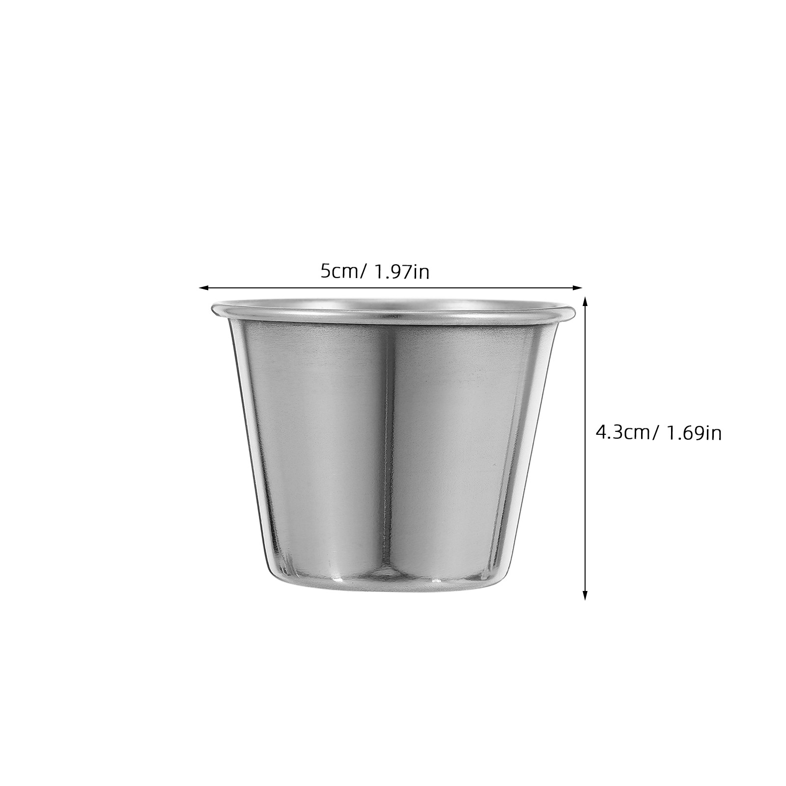 12Pcs Stainless Steel Liquor C - Coffee And Tea Bar 评论和价格