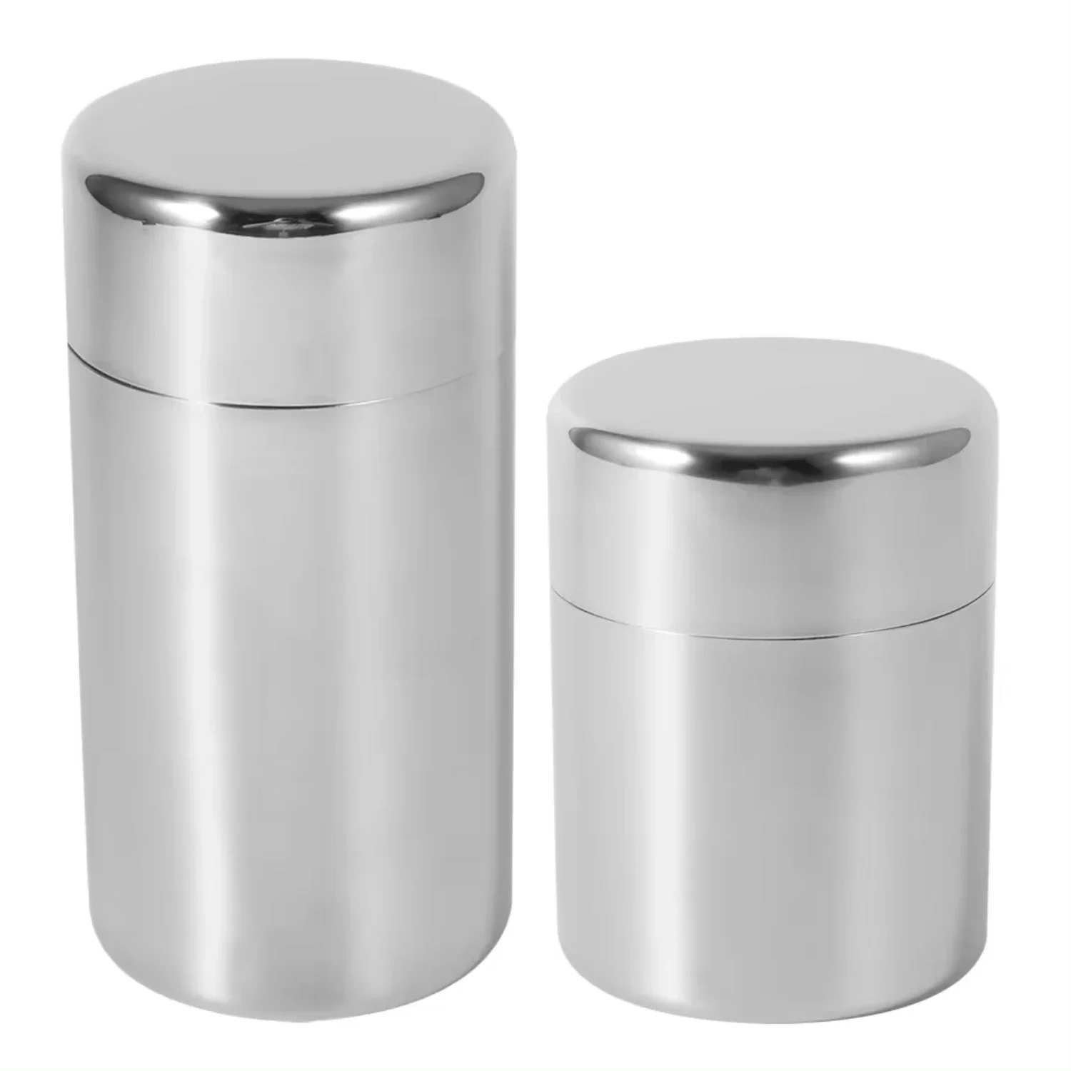 Stainless Steel Tea Leaf Tins  - Coffee Tea Sugar Set 评论和价格