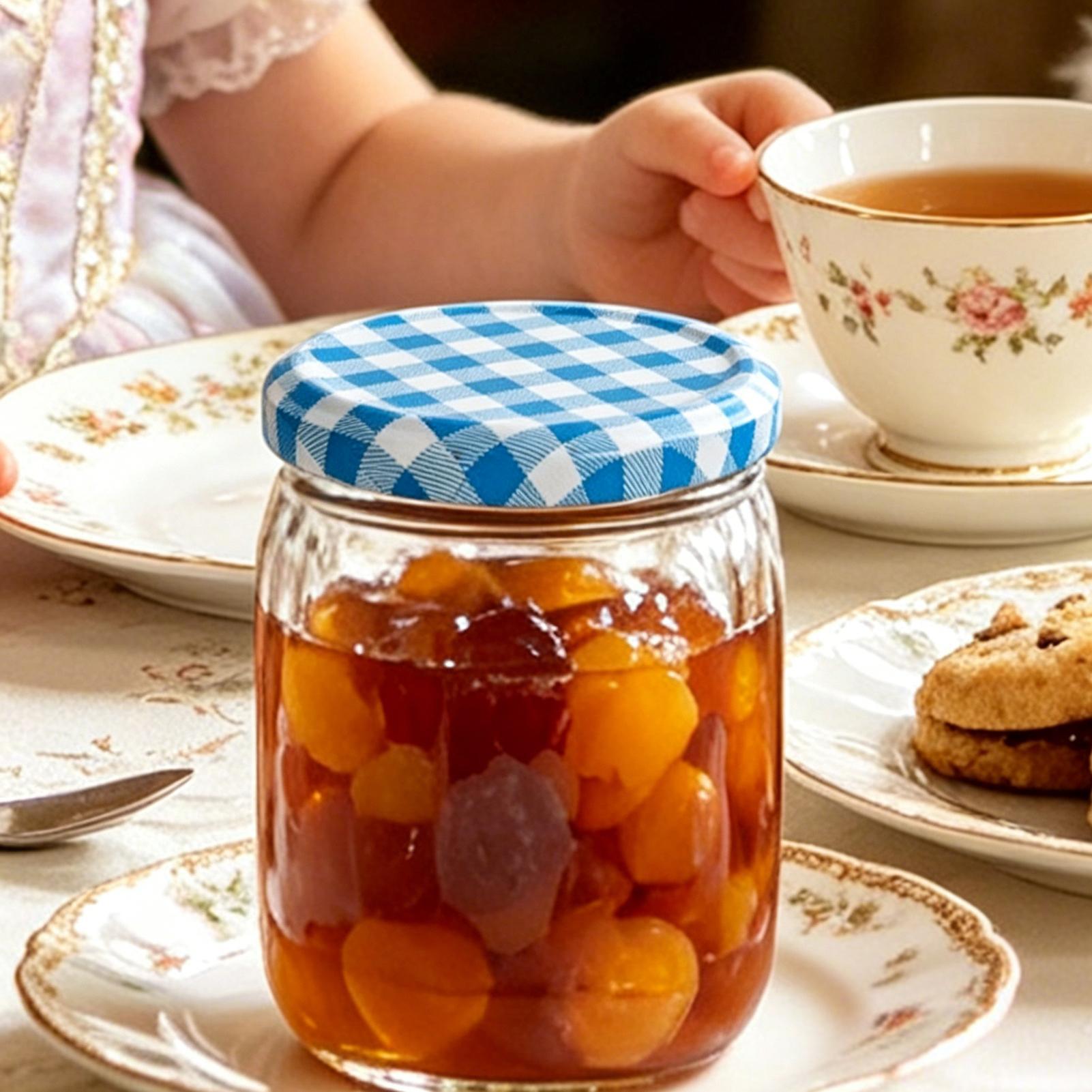 Canning Lids 50 Piece Leak Pro - Coffee Tea Jars 评论和价格