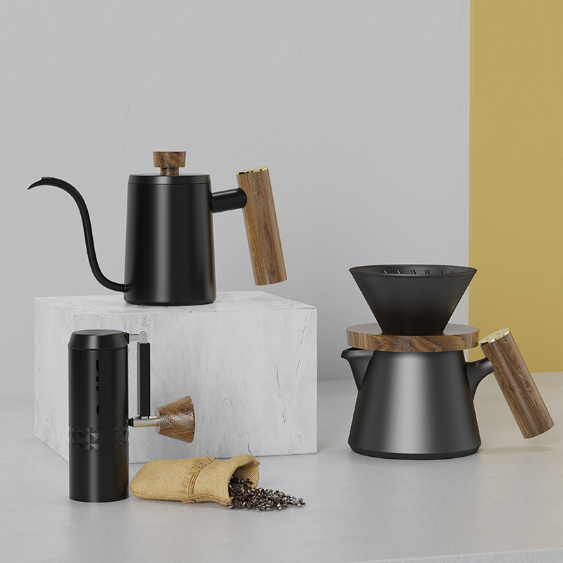 DHPO Luxury Coffee Kit Set wit - Pour Over Kettle 评论和价格