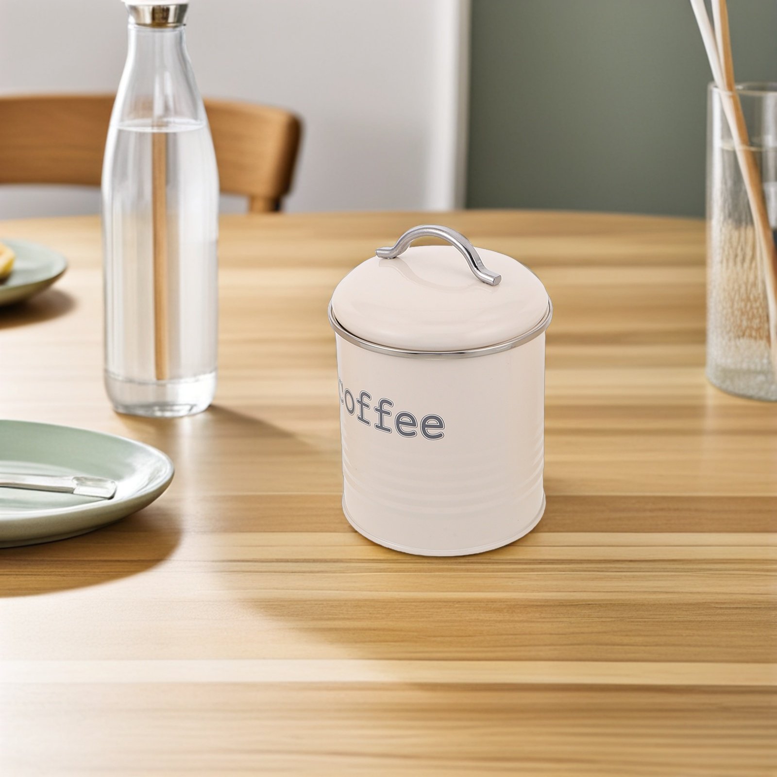 3Pcs Sealed Coffee Bean Contai - Coffee Tea Jars 评论和价格