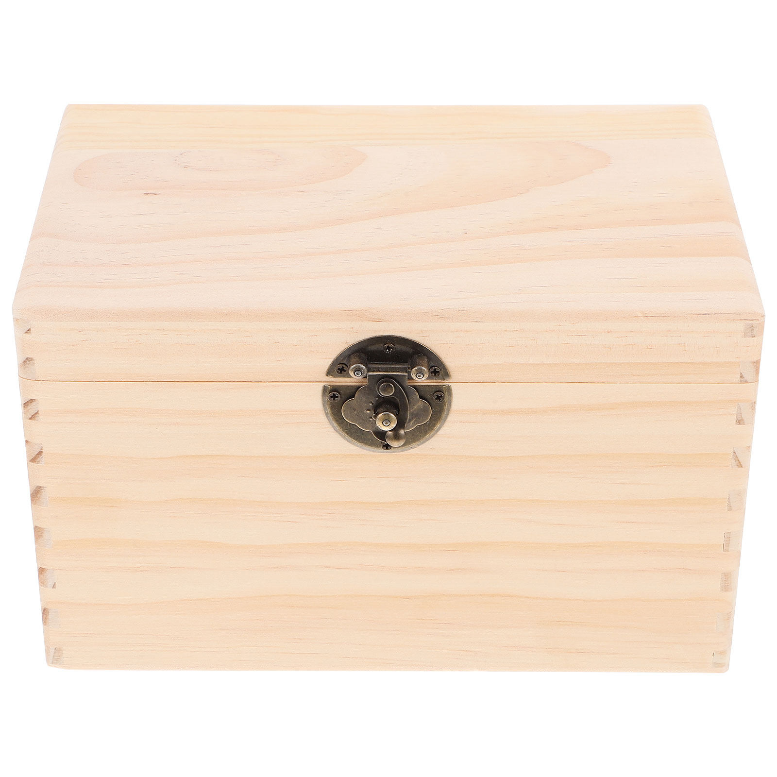 Sturdy Pine Wood Tea Box Stora - Coffee Bean And Tea Leaf 评论和价格